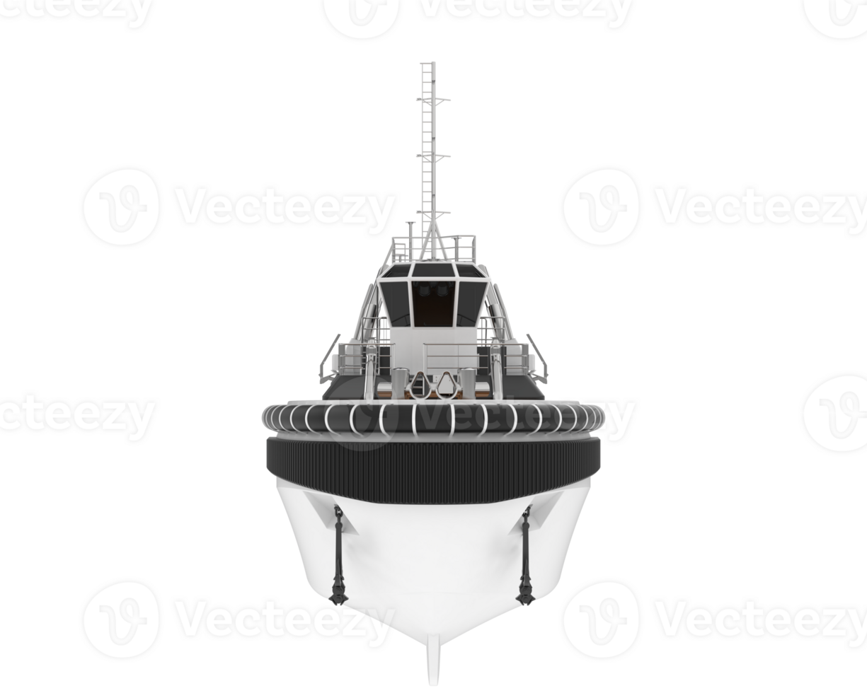 Fishing boat isolated on background. 3d rendering - illustration png