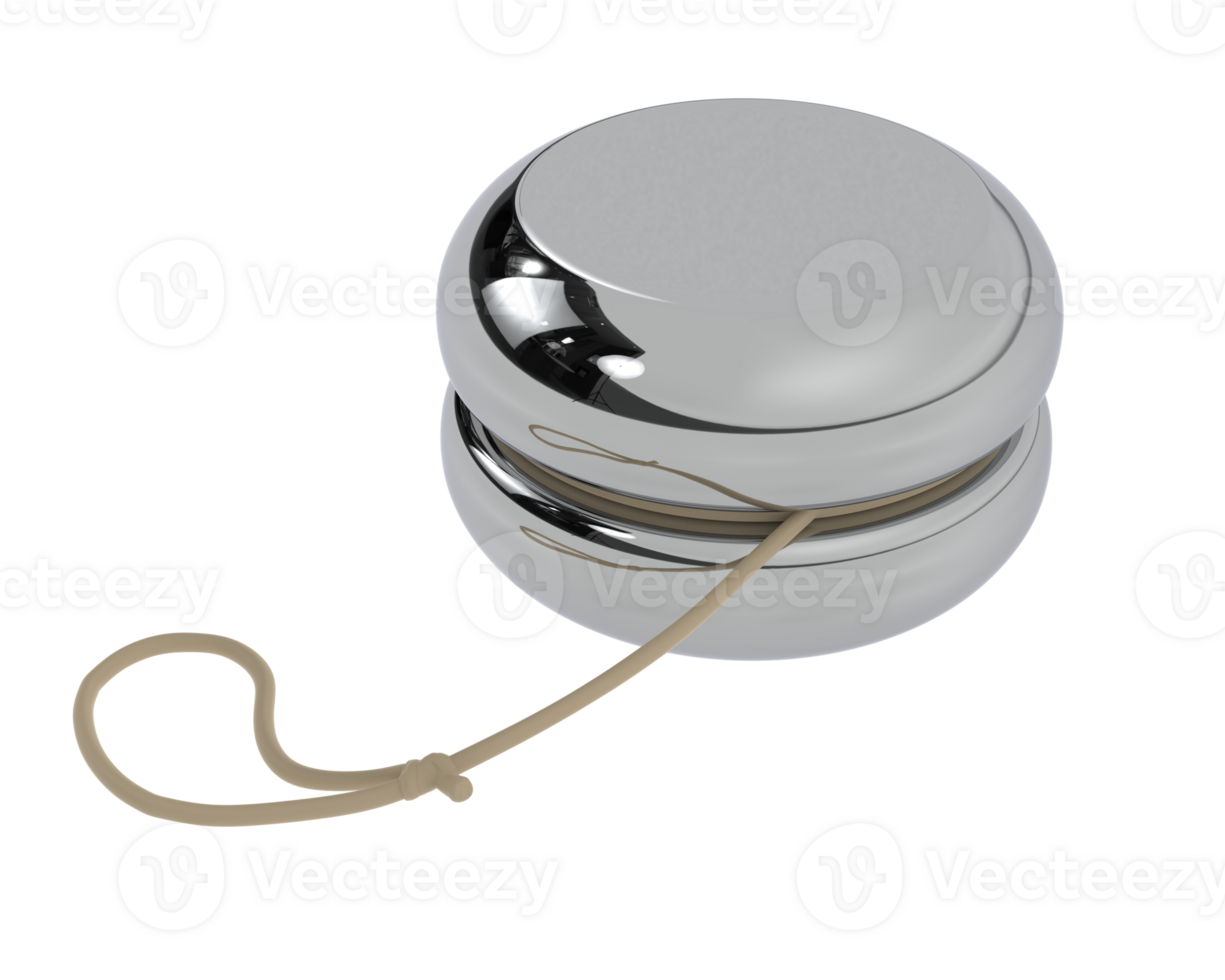 Yoyo isolated on background. 3d rendering - illustration png