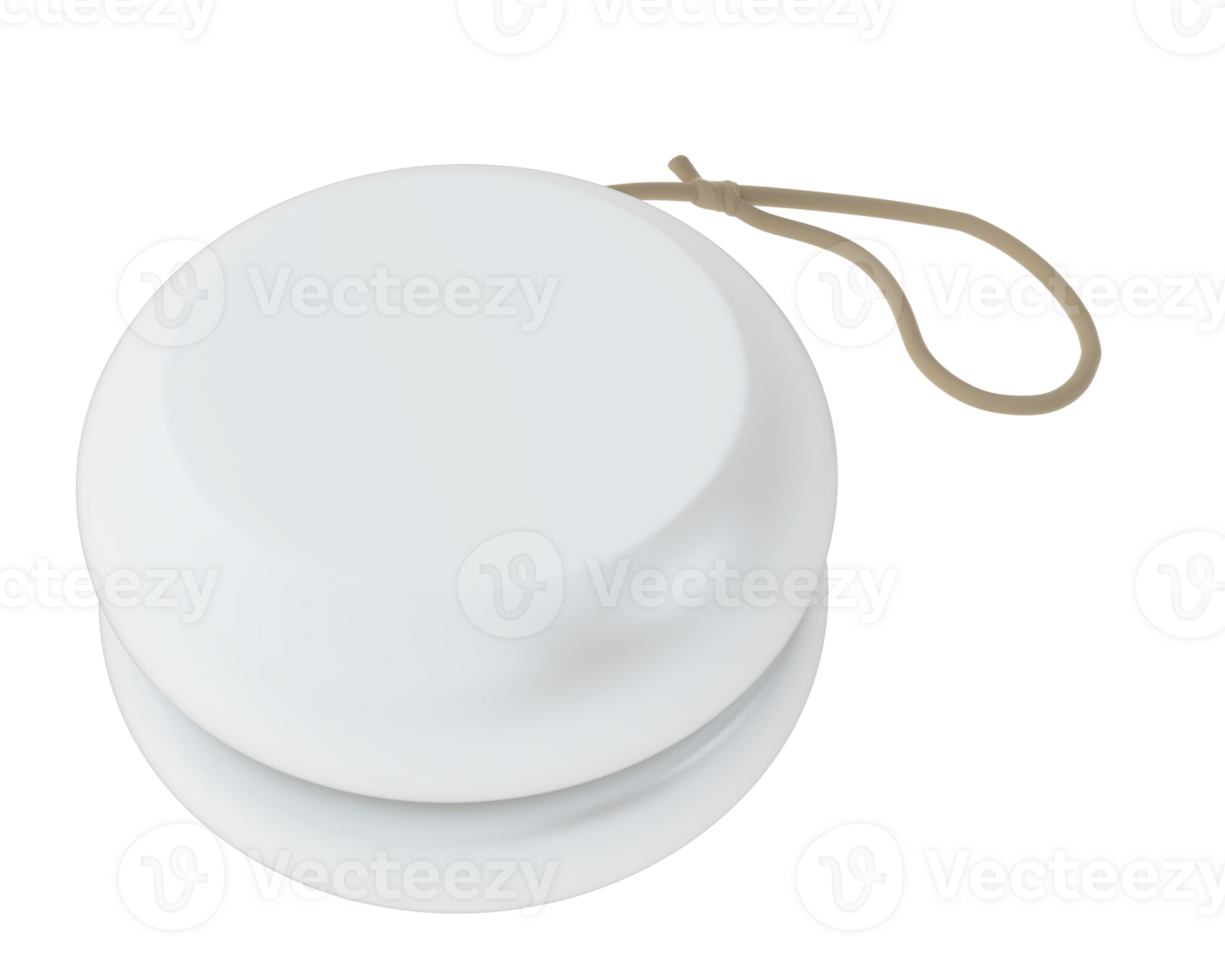 Yoyo isolated on background. 3d rendering - illustration png
