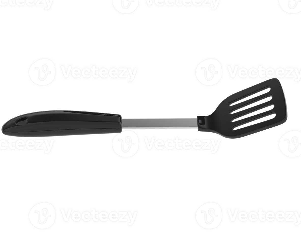 Spatula isolated on background. 3d rendering - illustration png