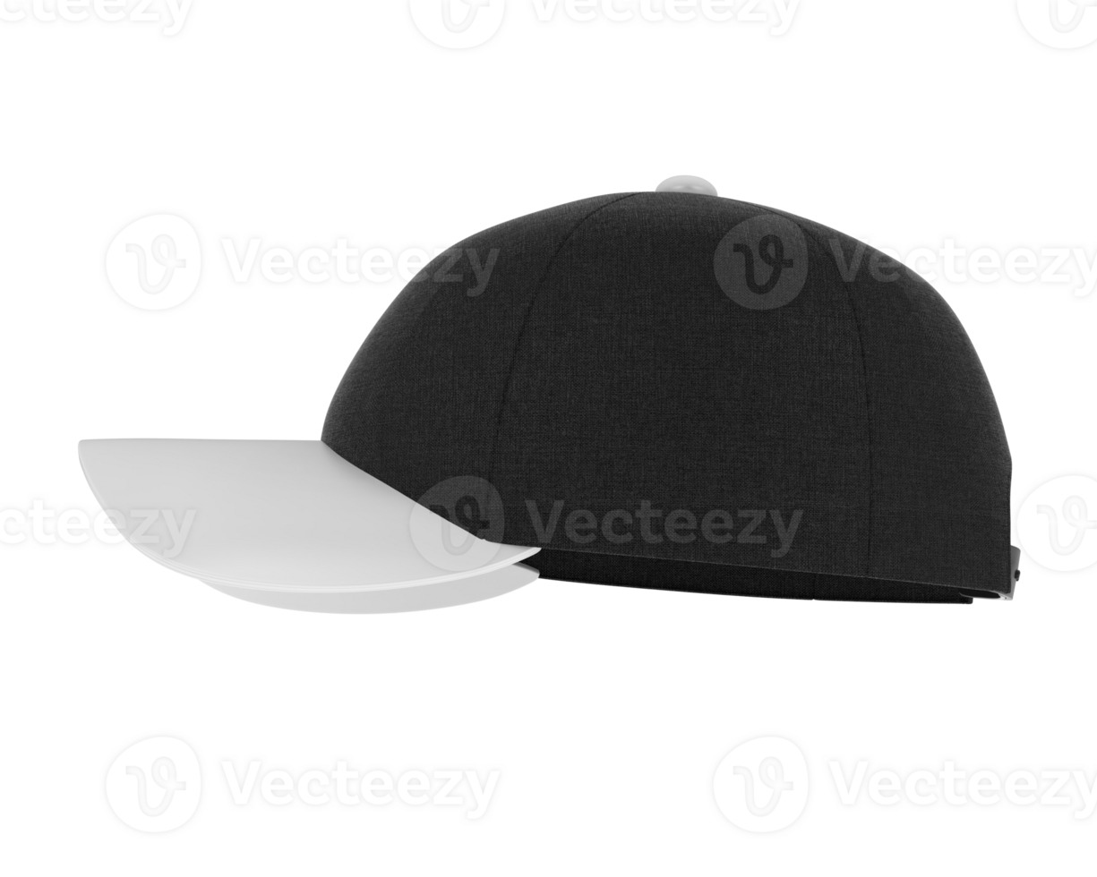 Baseball hat isolated on background. 3d rendering - illustration png