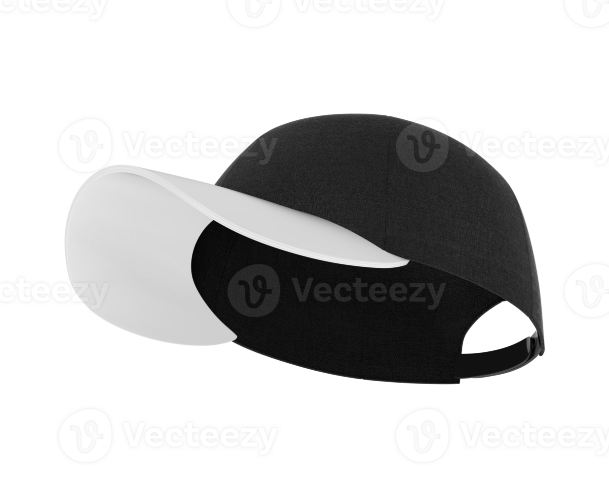 Baseball hat isolated on background. 3d rendering - illustration png