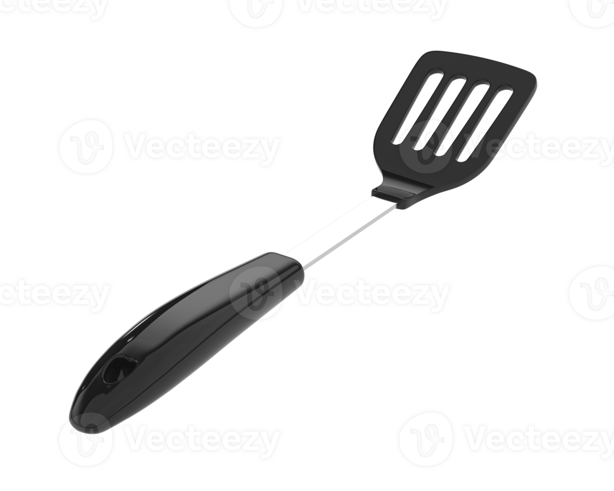 Spatula isolated on background. 3d rendering - illustration png