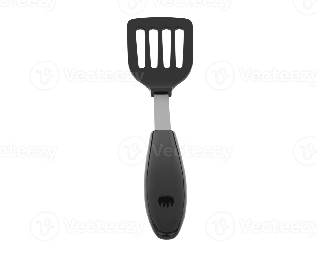 Spatula isolated on background. 3d rendering - illustration png