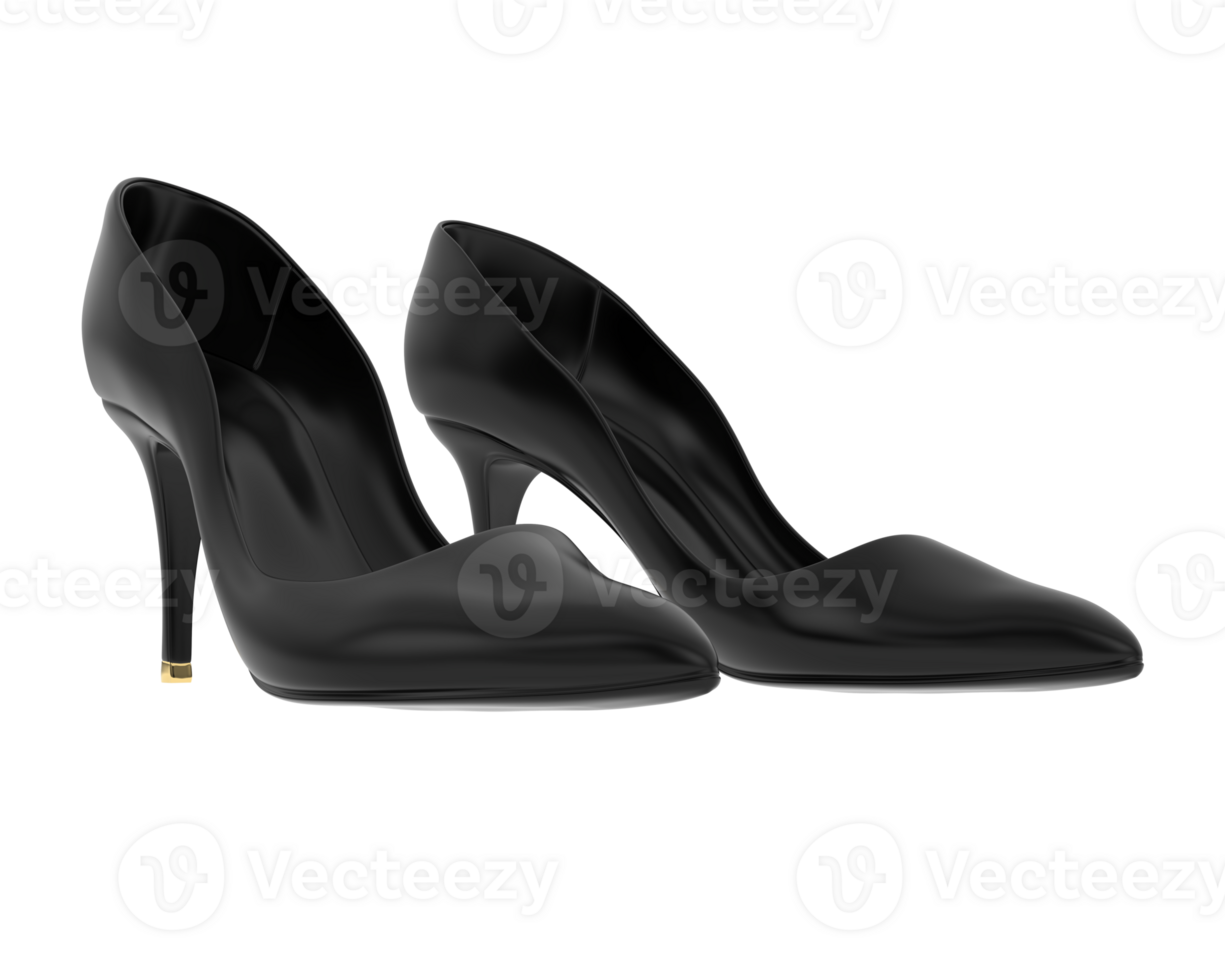 Women shoes isolated on background. 3d rendering - illustration png