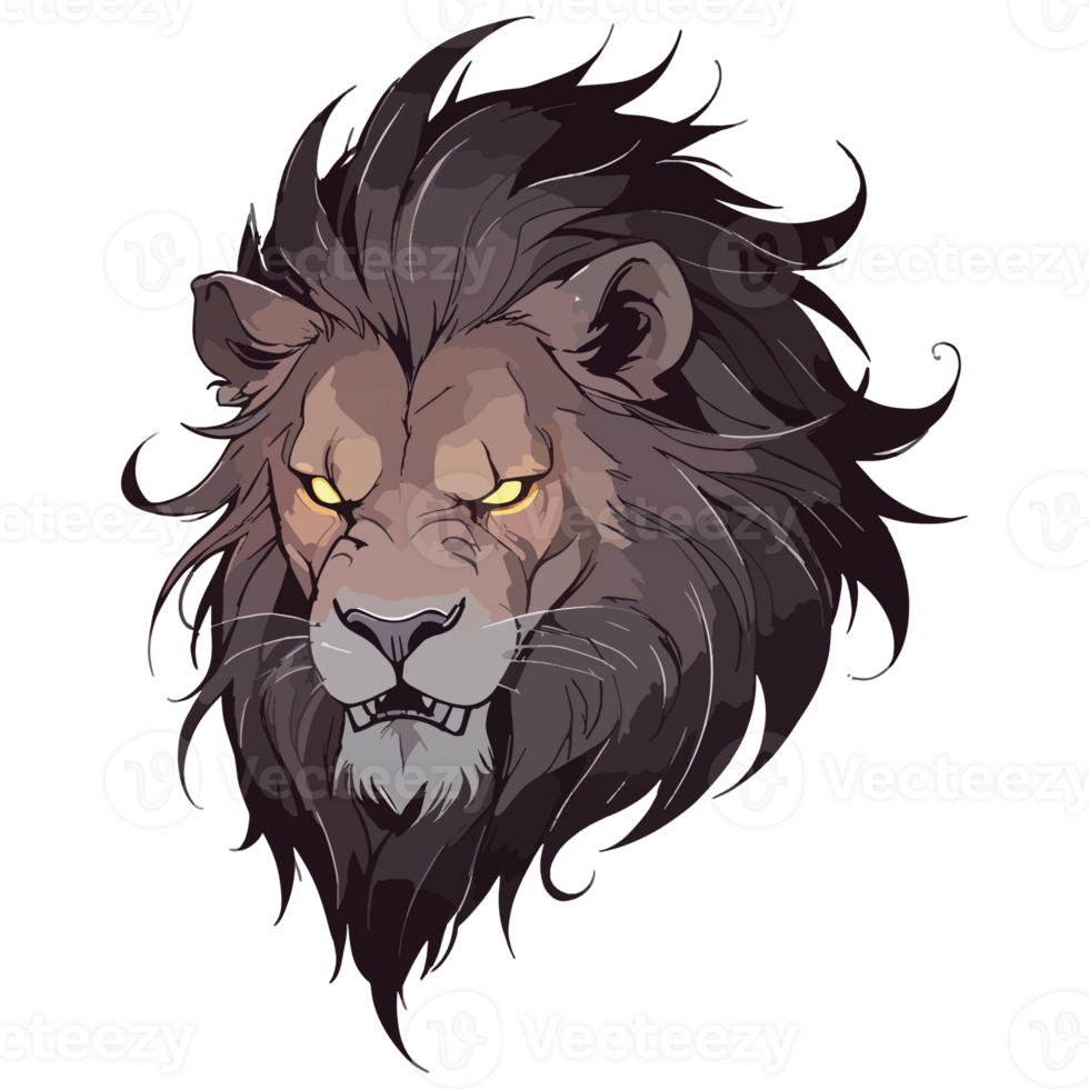 the head of the lion of darkness png