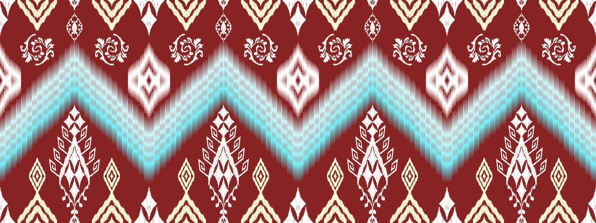 Geometric ethnic oriental traditional art pattern.Figure tribal embroidery style.Design for background,wallpaper,clothing,wrapping,fabric,element, illustration. vector