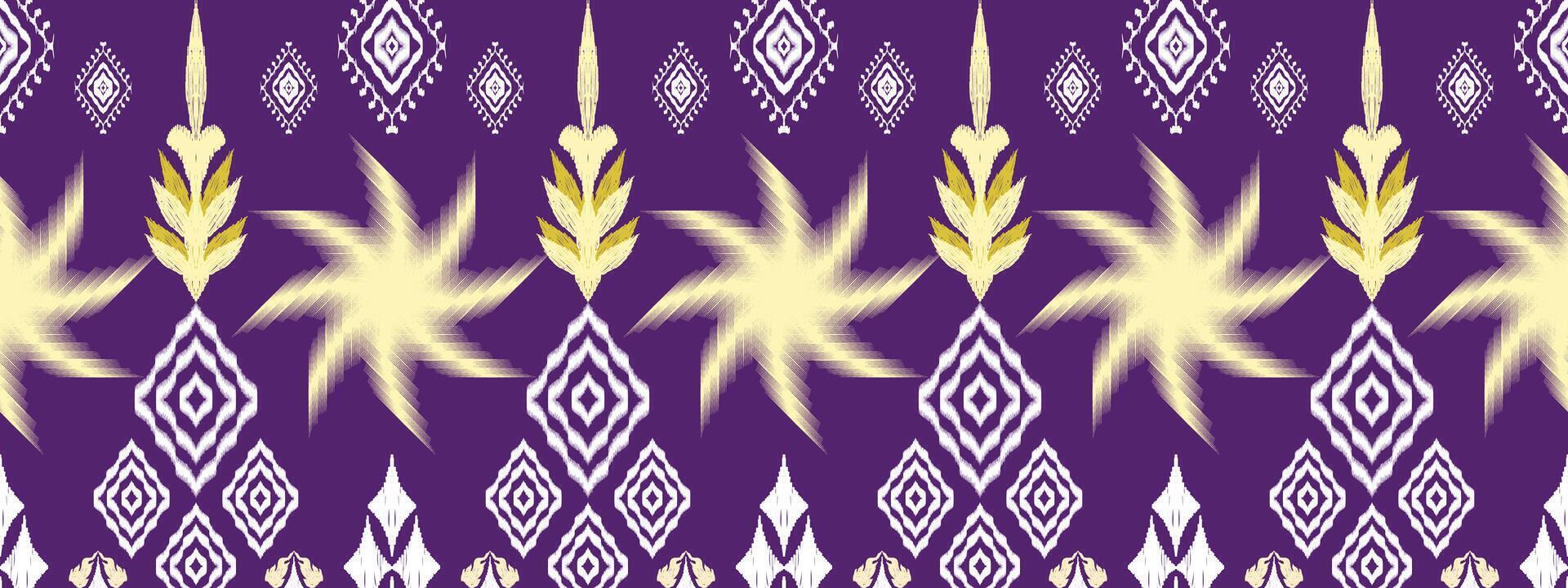 Geometric ethnic oriental traditional art pattern.Figure tribal embroidery style.Design for background,wallpaper,clothing,wrapping,fabric,element, illustration. vector