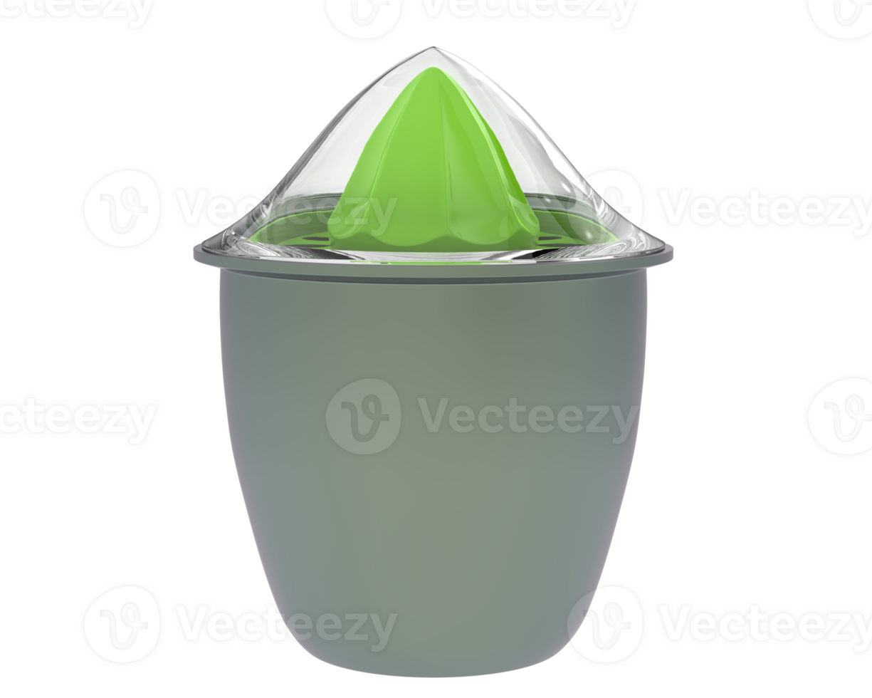 Juice maker isolated on background. 3d rendering - illustration png