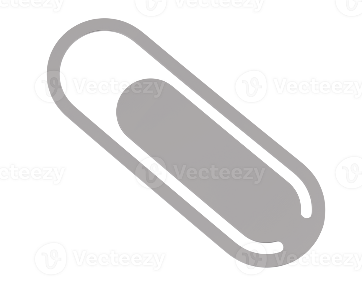 Bookmark isolated on background. 3d rendering - illustration png