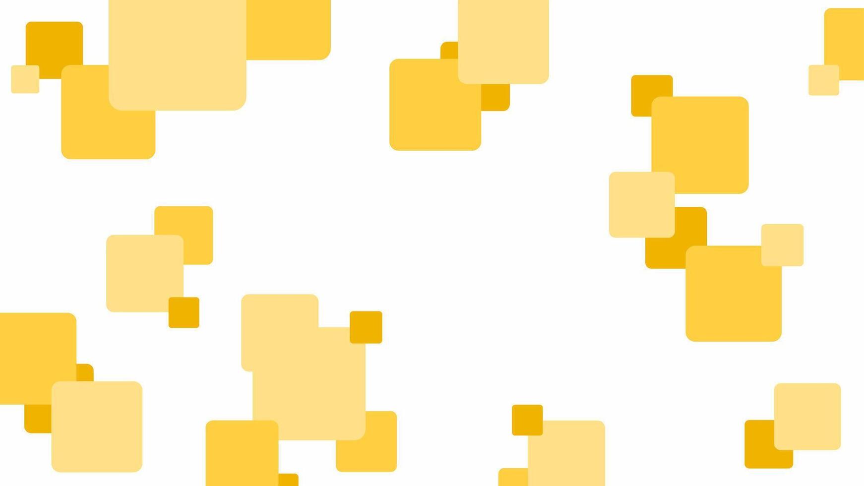 Simple modern flat background with abstract square design vector