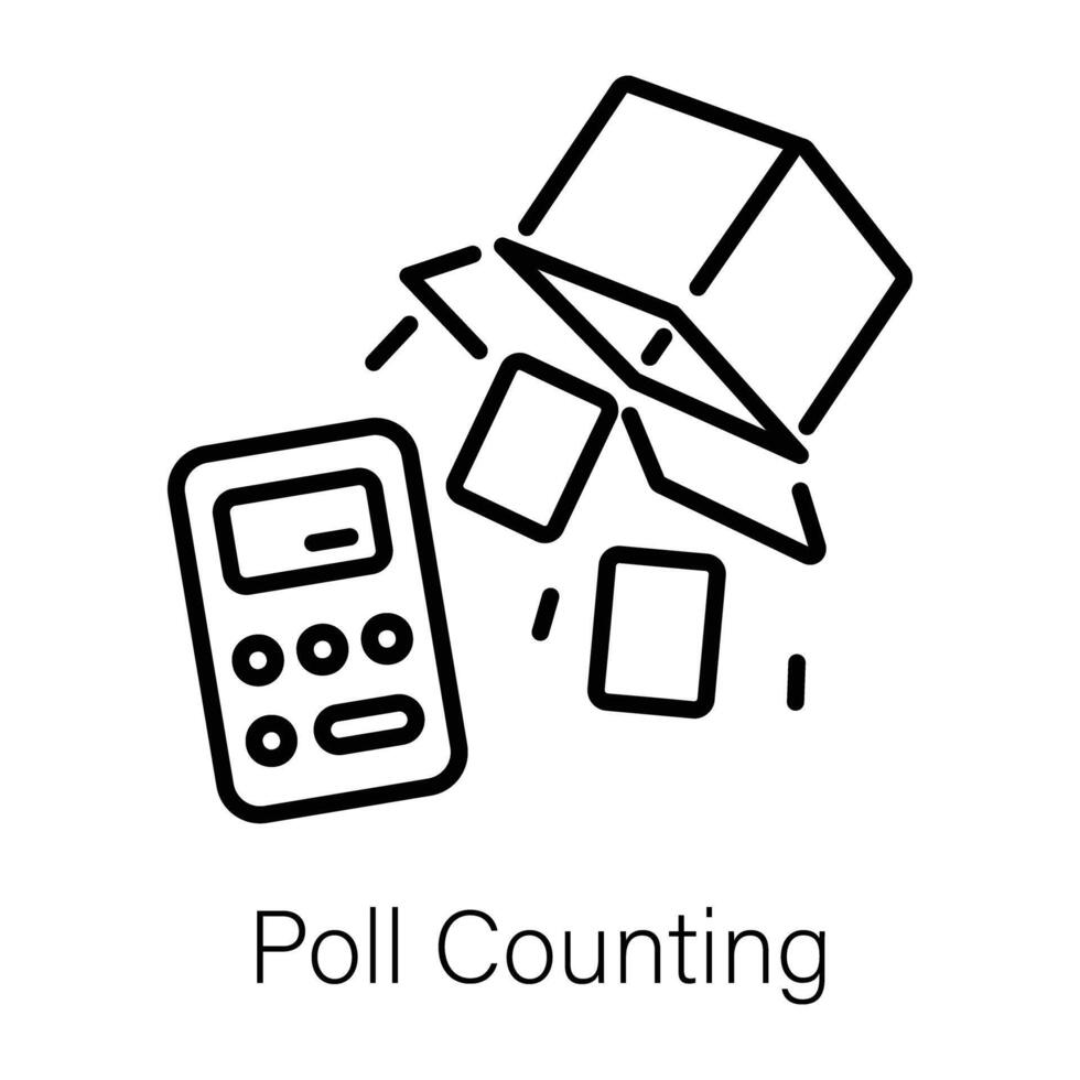 Trendy Poll Counting vector