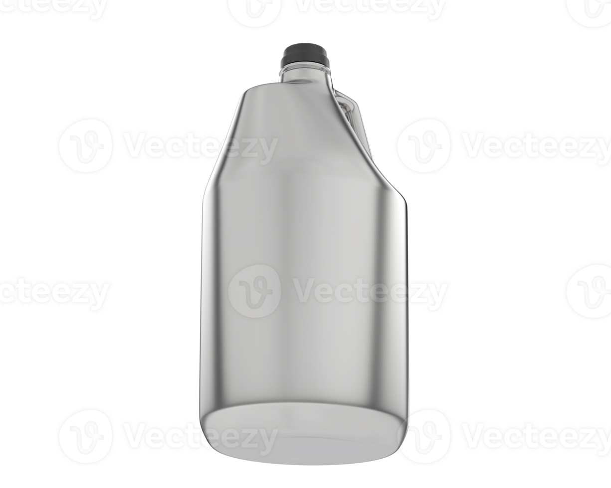 Half gallon isolated on background. 3d rendering - illustration png