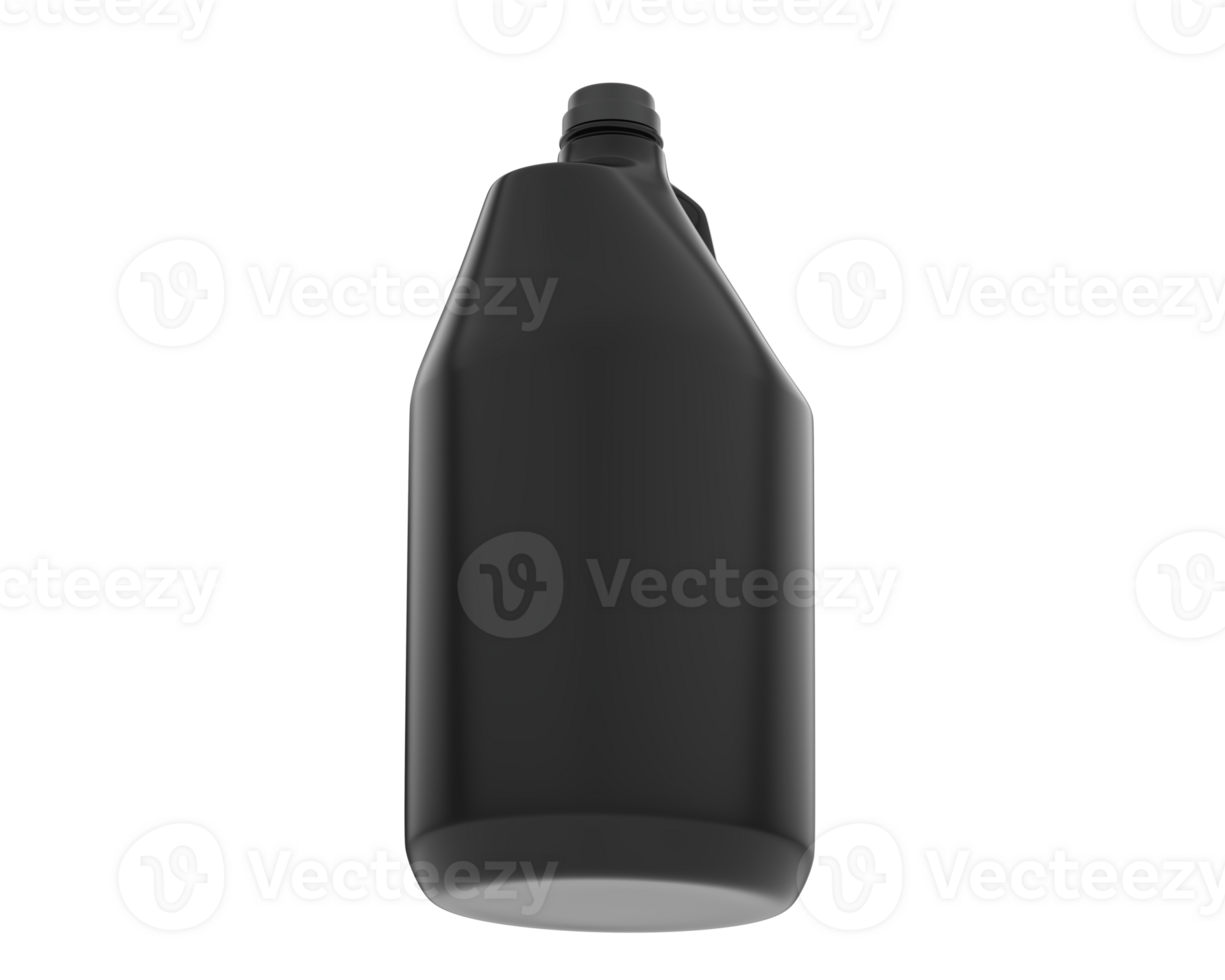 Half gallon isolated on background. 3d rendering - illustration png