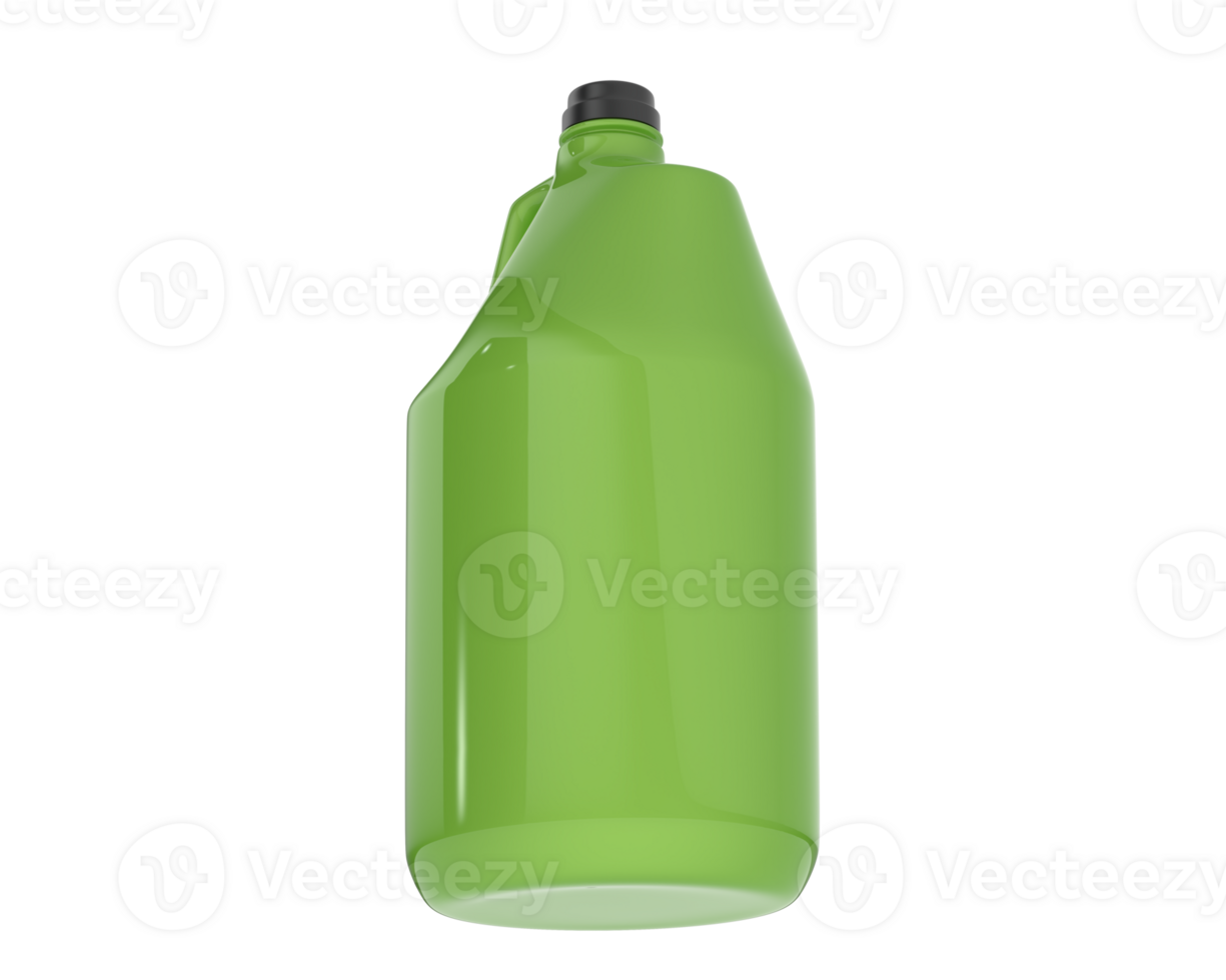 Half gallon isolated on background. 3d rendering - illustration png