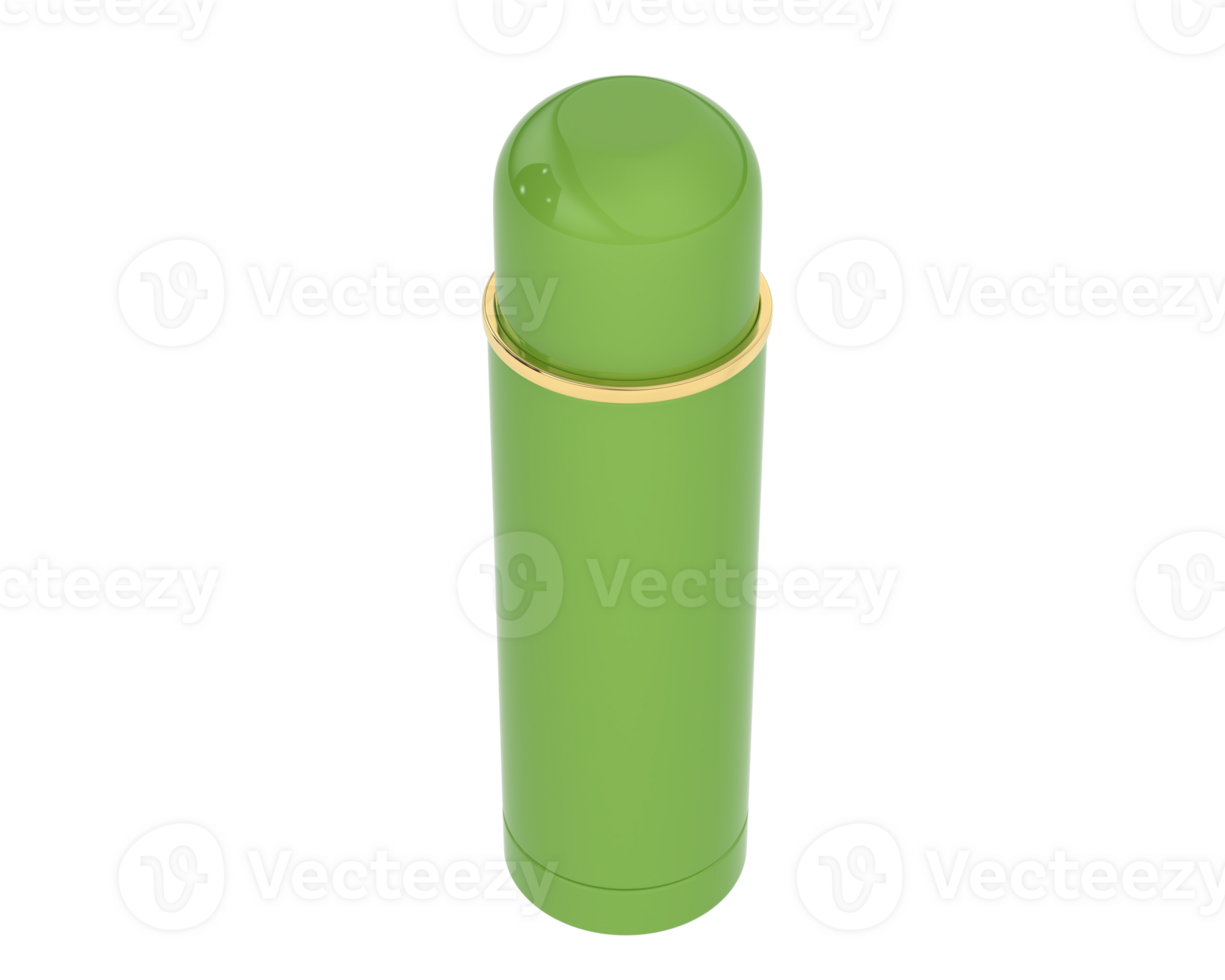 Insulated drink holder isolated on background. 3d rendering - illustration png