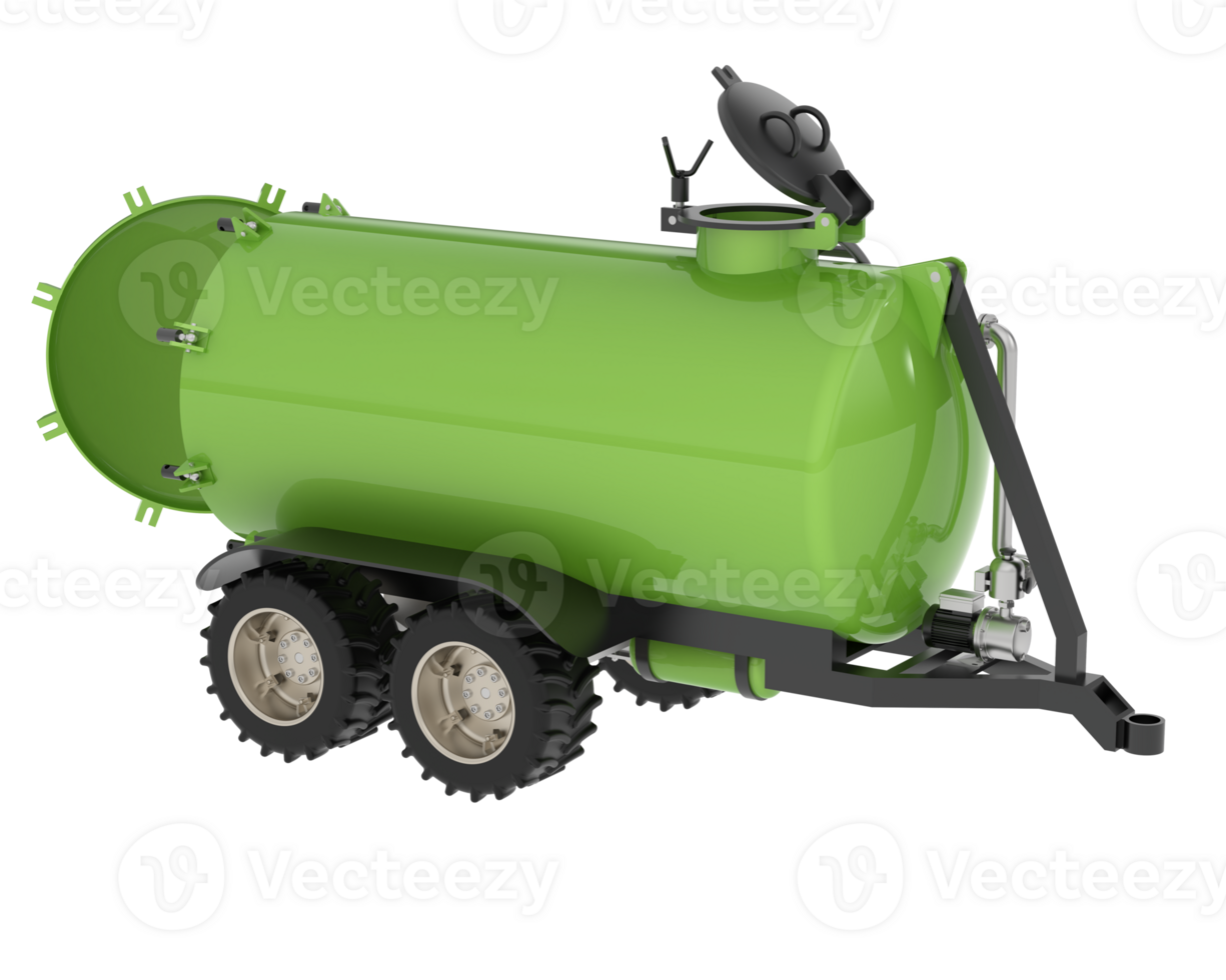 Fuel tank isolated on background. 3d rendering - illustration png