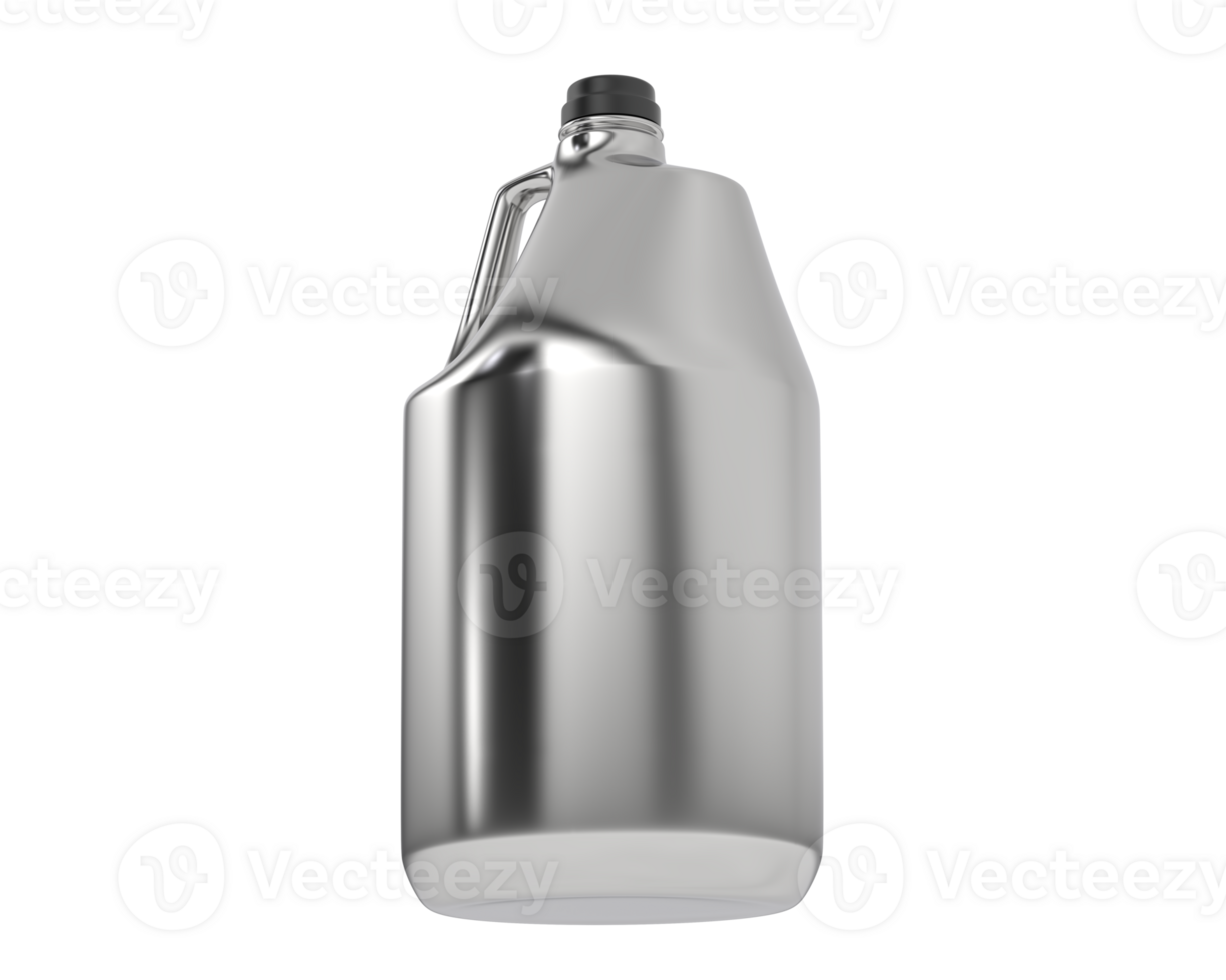 Half gallon isolated on background. 3d rendering - illustration png