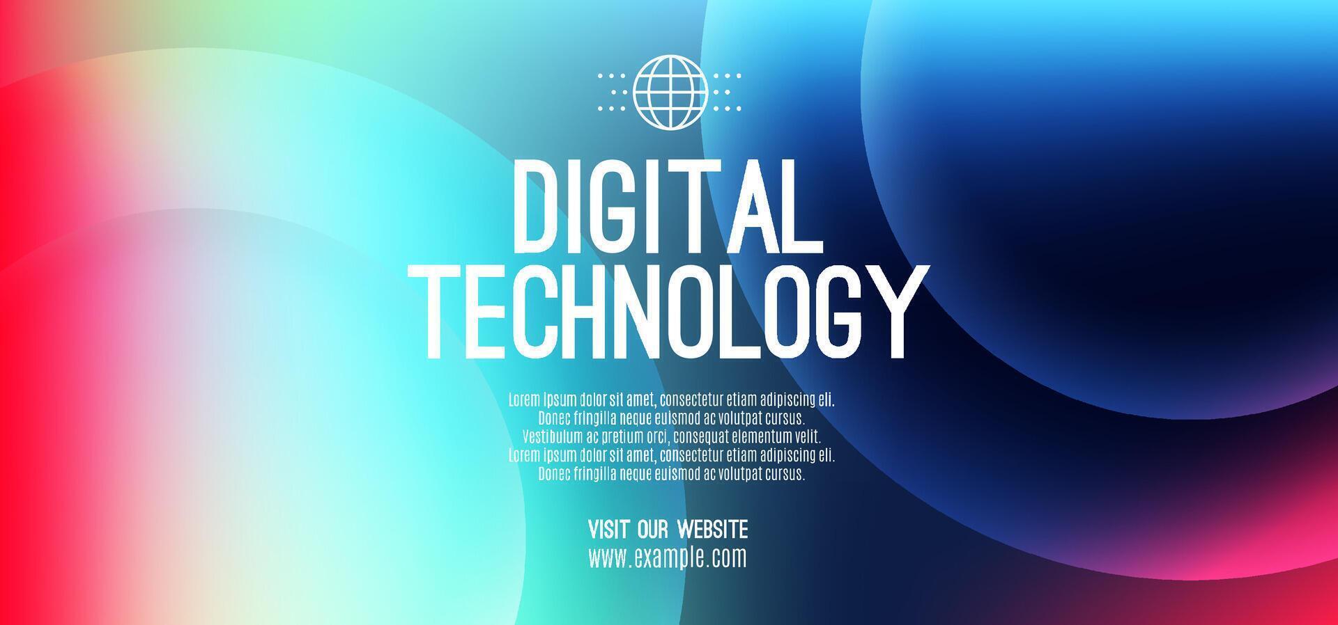 Abstract digital technology futuristic science blue pink background, Cyber science tech, Innovation communication future, Ai big data, internet network connection, Cloud hi-tech illustration vector