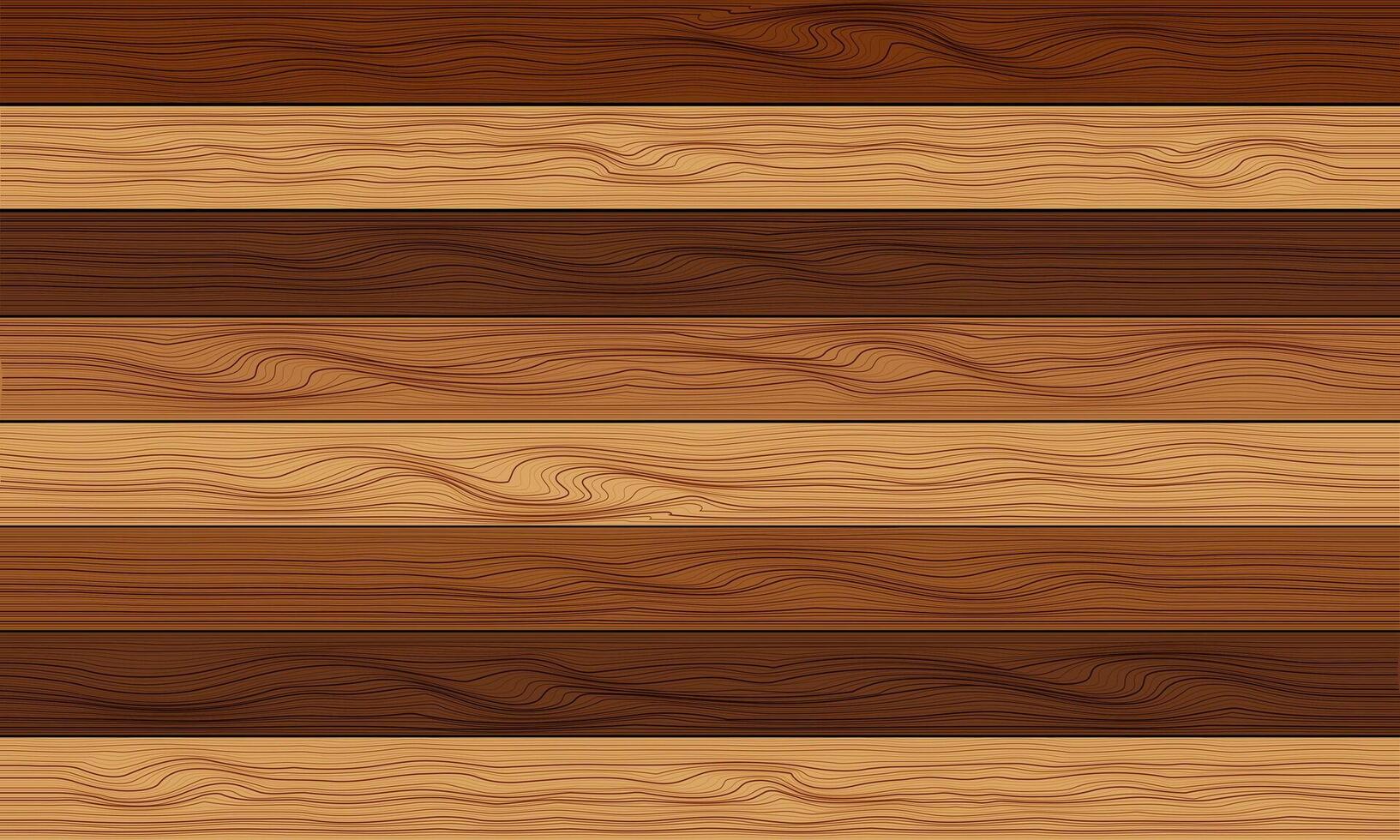 Brown wooden planks texture wood background vector