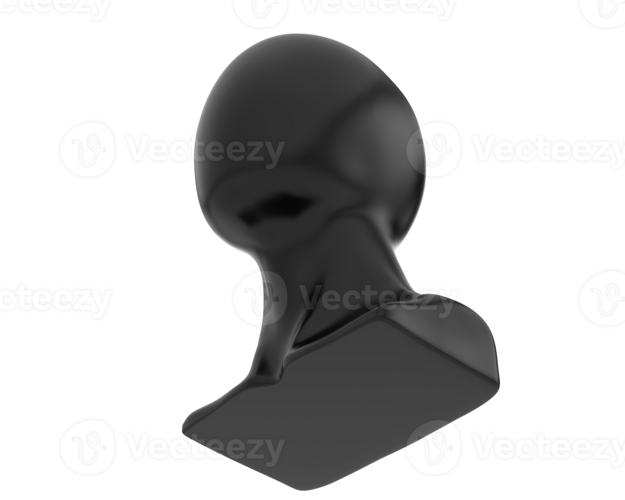 Male mannequin isolated on background. 3d rendering - illustration png