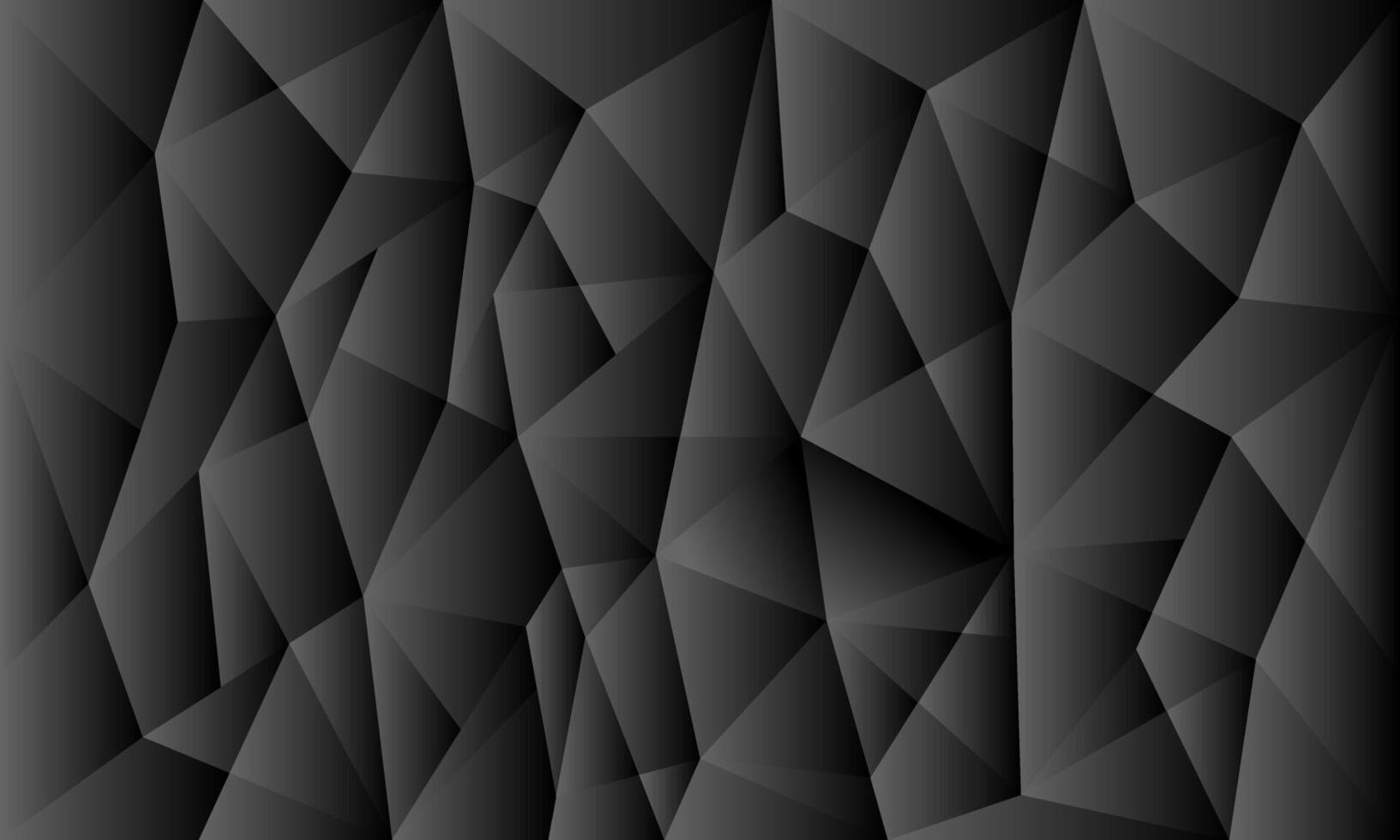Abstract black geometric mosaic background. illustration vector