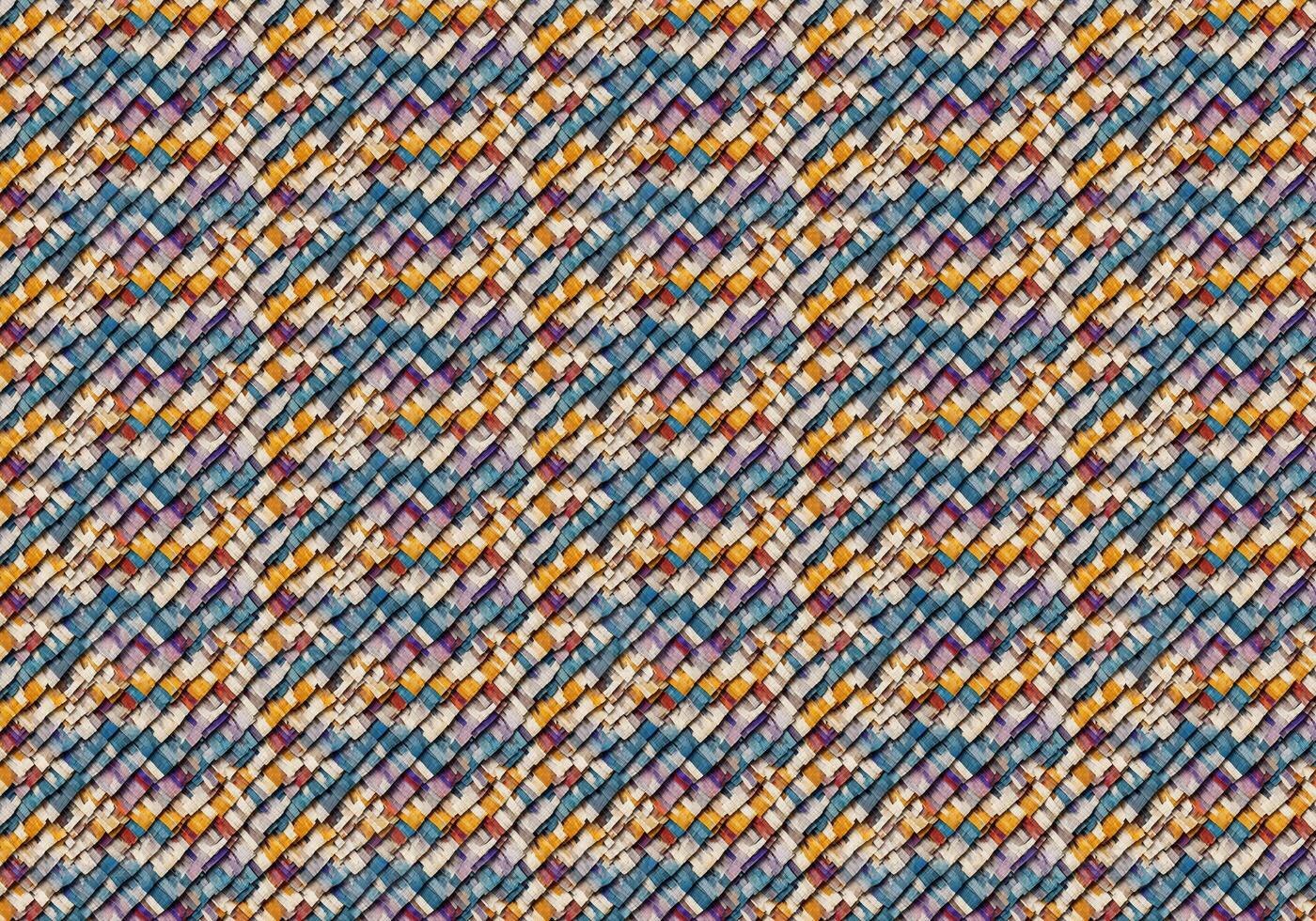 a seamless infinite loop pattern of abstract shapes photo