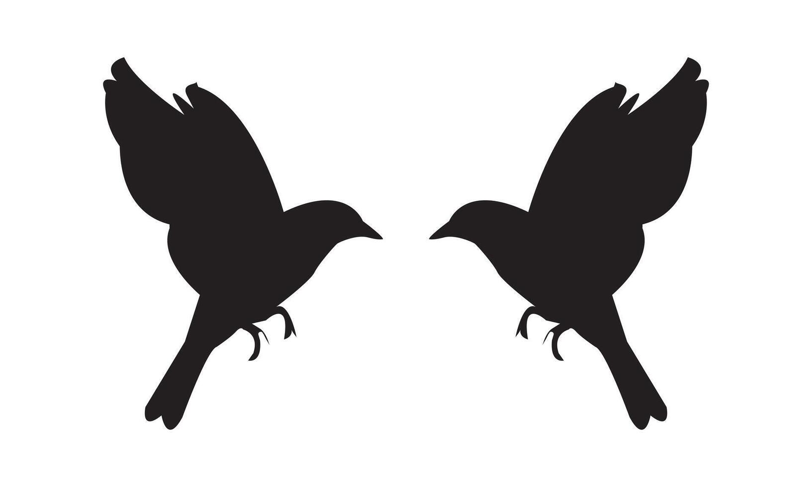 Flying Birds Design. vector
