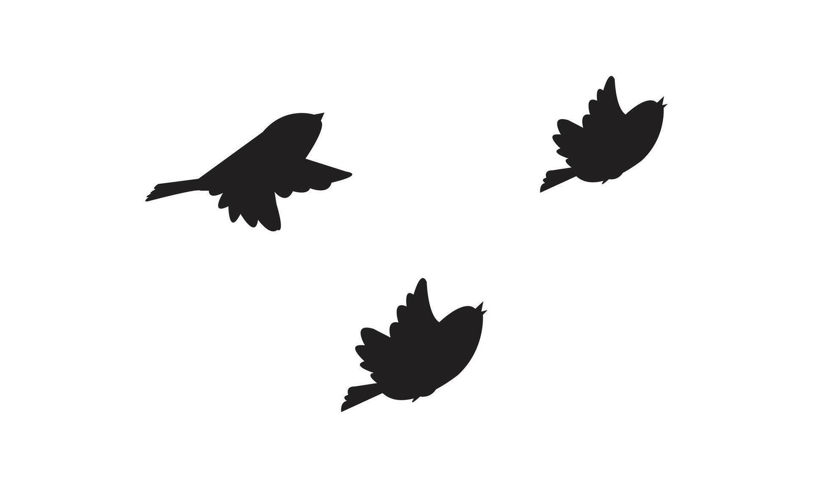 Flying Birds Design. vector