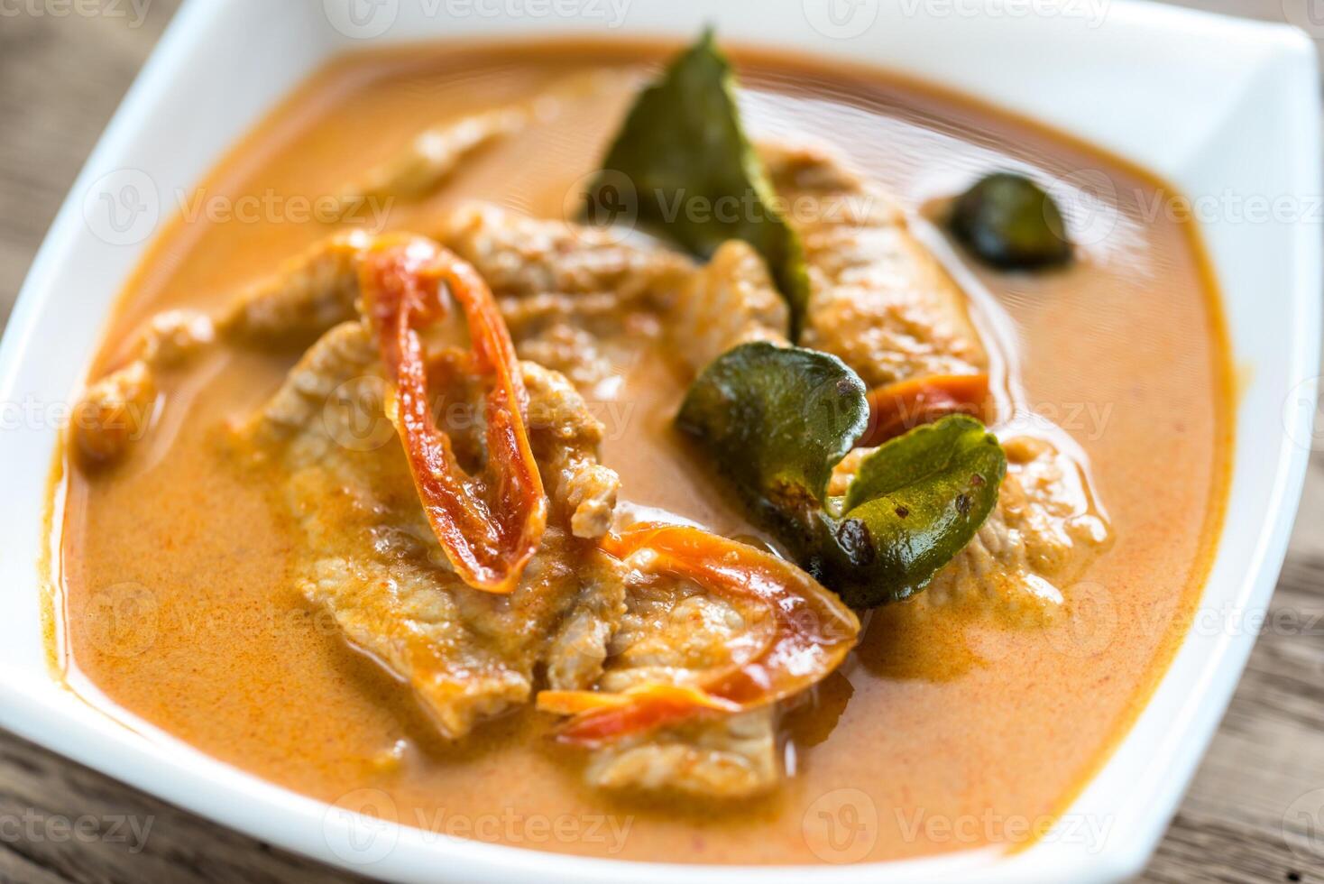 Thai panang curry photo