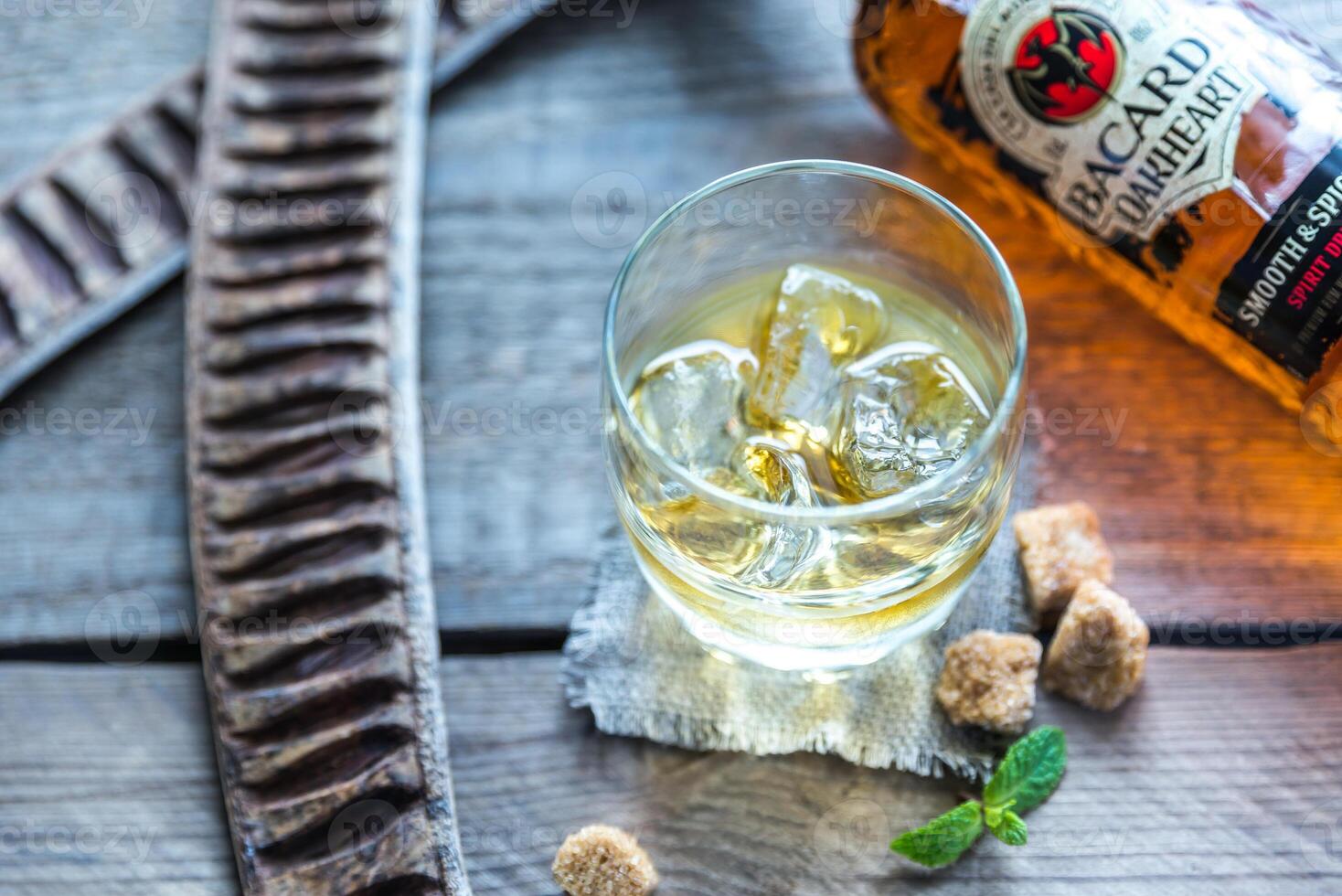 Bacardi Oakheart rum photo