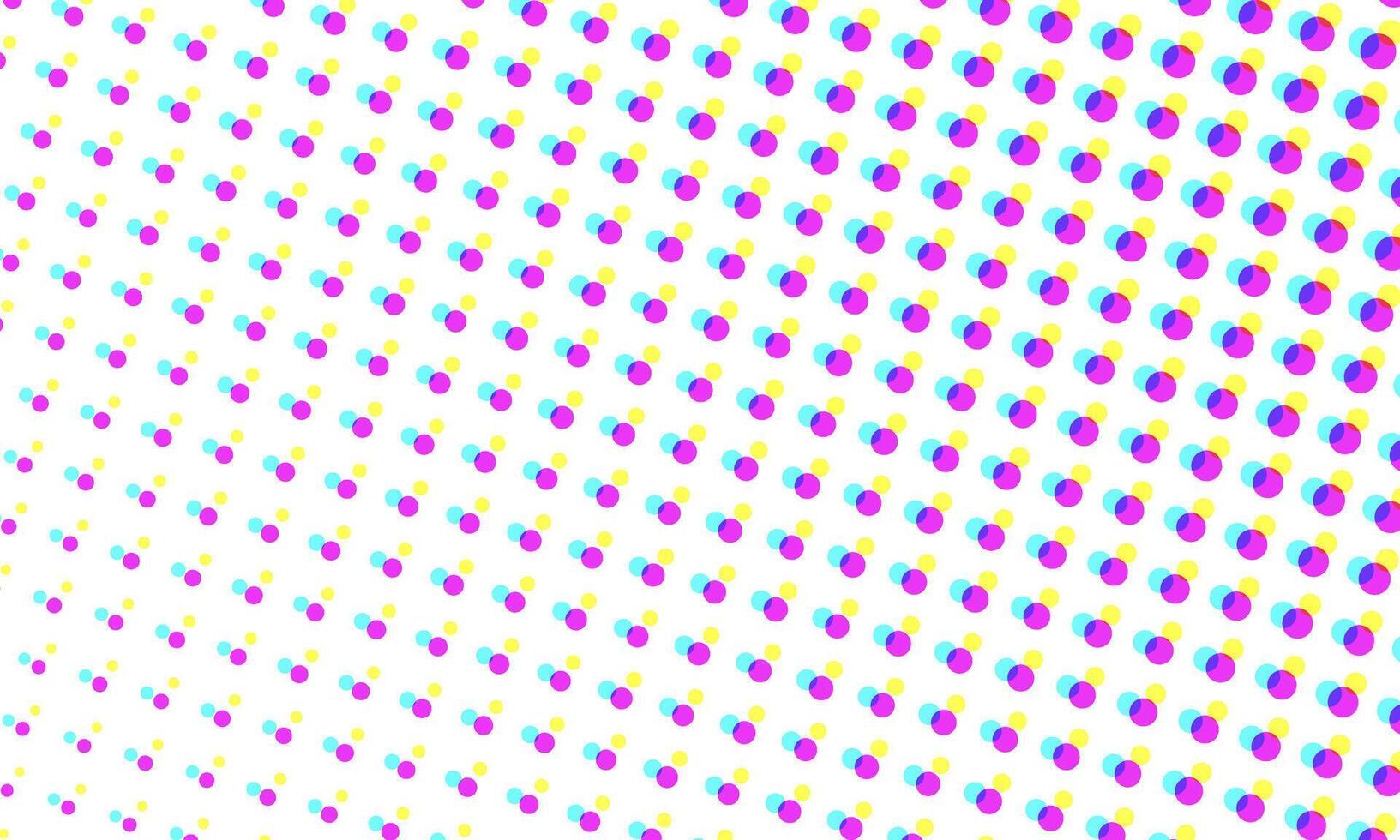 Color Halftone Dots Pattern Retro Pop Art Comic Print Close Up Wallpaper Overlay Texture on Transparent Background vector