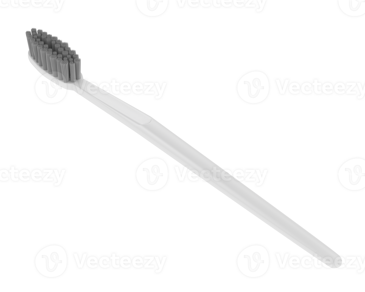 Toothbrush isolated on background. 3d rendering - illustration png