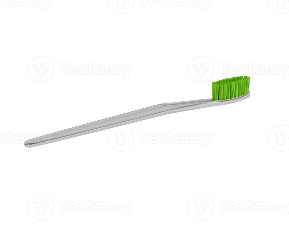 Toothbrush isolated on background. 3d rendering - illustration png