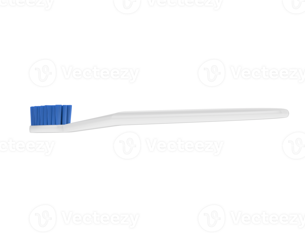 Toothbrush isolated on background. 3d rendering - illustration png