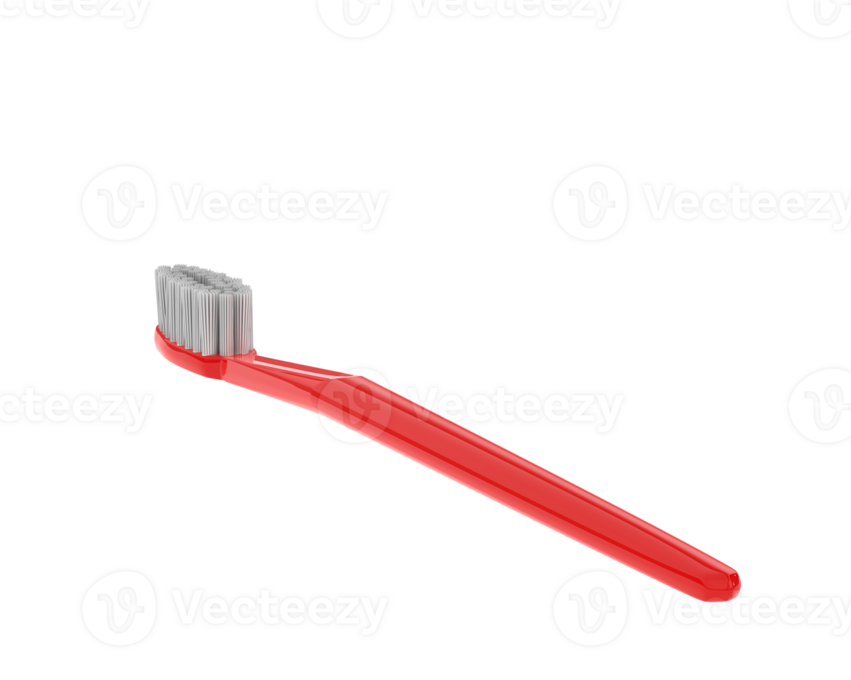 Toothbrush isolated on background. 3d rendering - illustration png