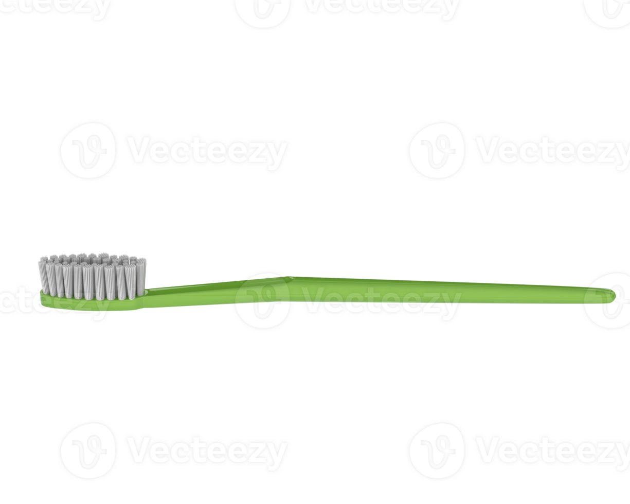 Toothbrush isolated on background. 3d rendering - illustration png