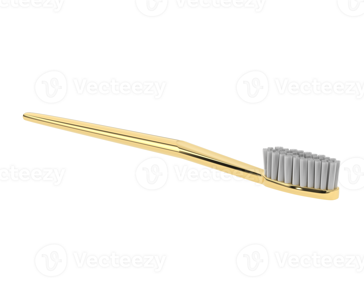 Toothbrush isolated on background. 3d rendering - illustration png