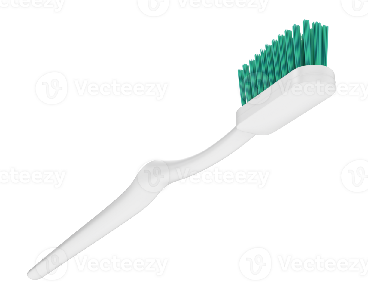 Toothbrush isolated on background. 3d rendering - illustration png