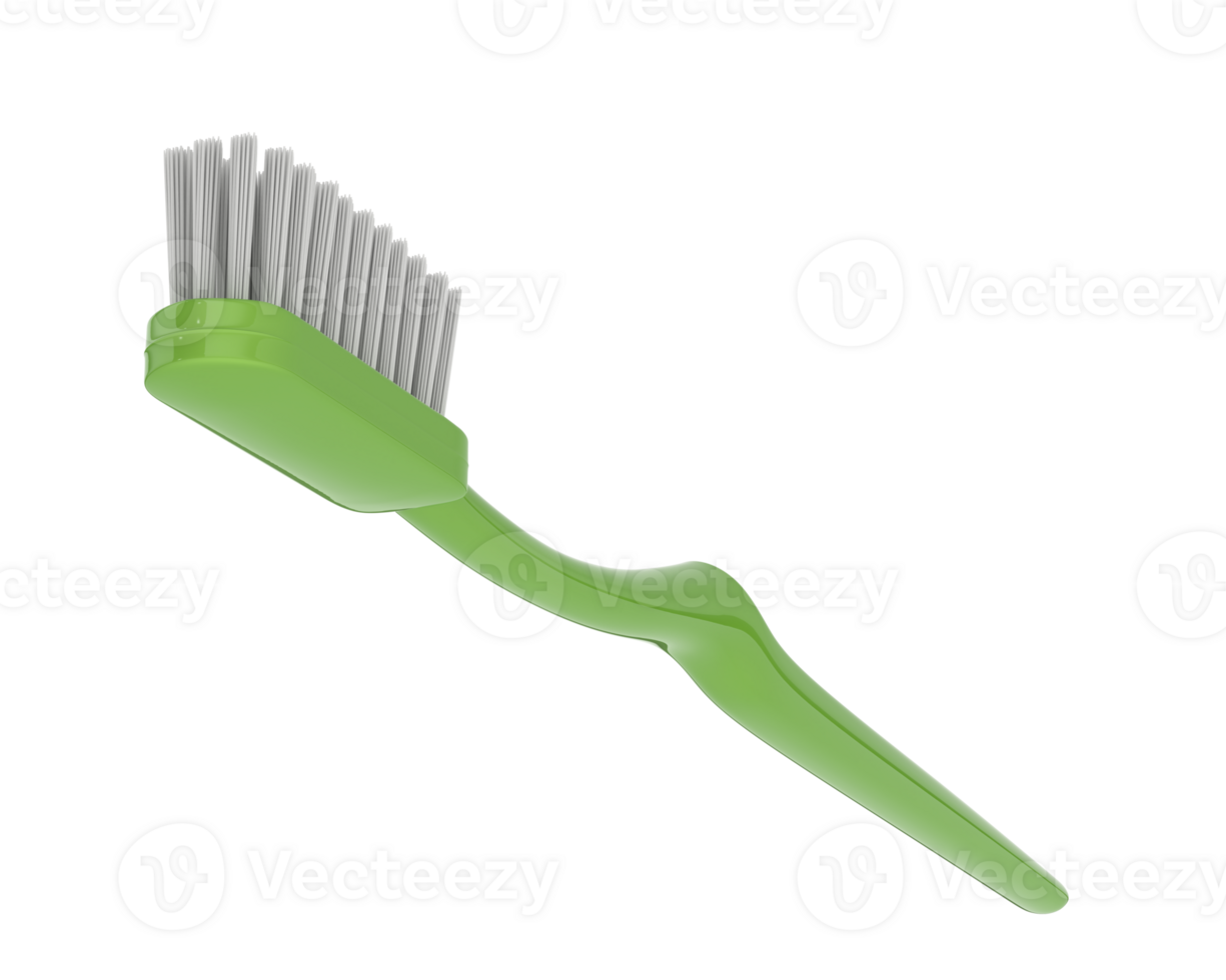 Toothbrush isolated on background. 3d rendering - illustration png