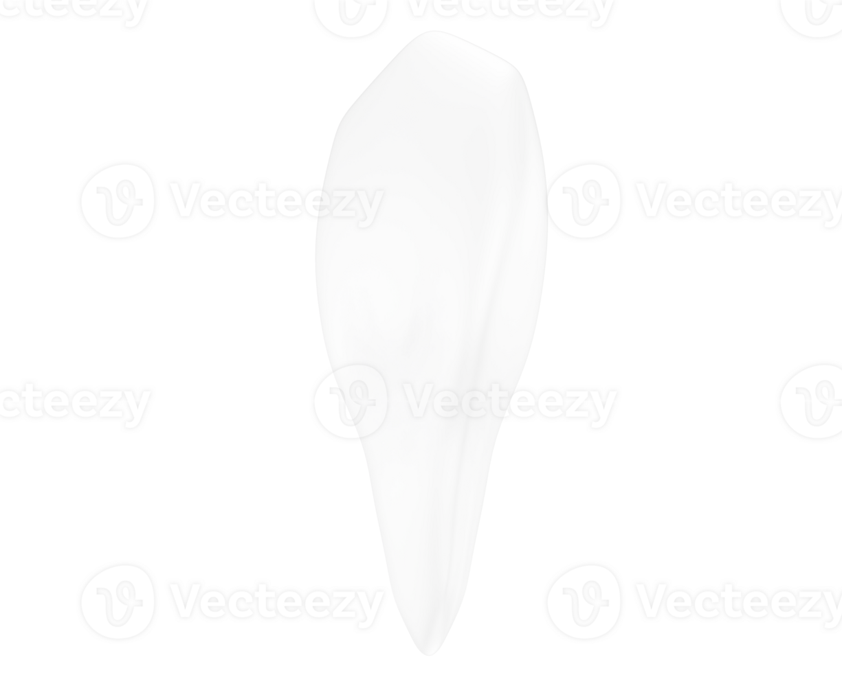 Tooth isolated on background. 3d rendering - illustration png