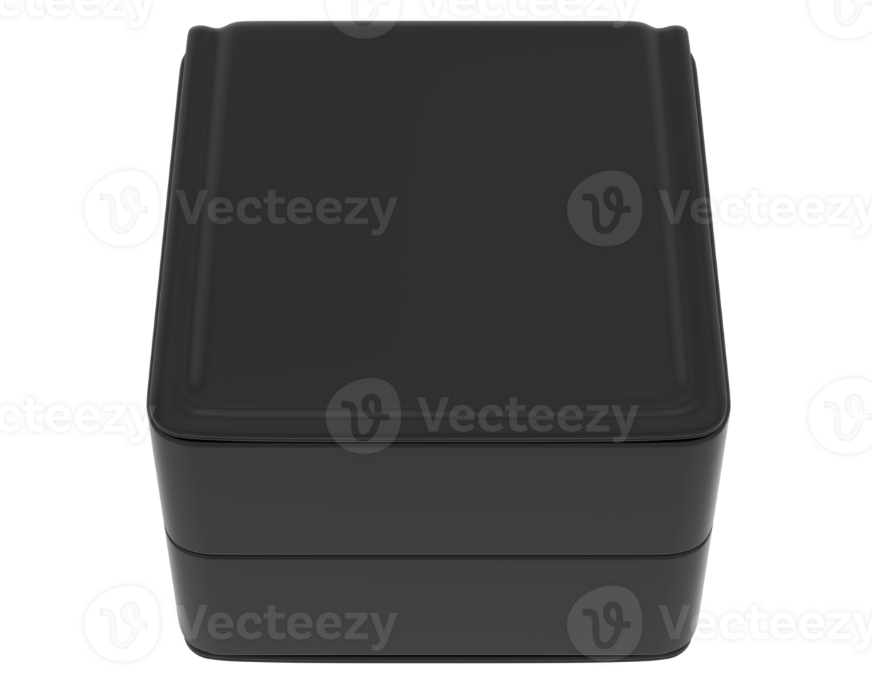 Watch box isolated on background. 3d rendering - illustration png