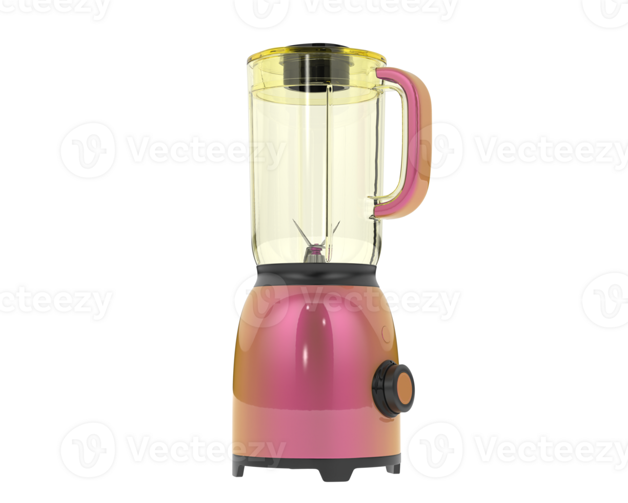 Vintage blender isolated on background. 3d rendering - illustration png