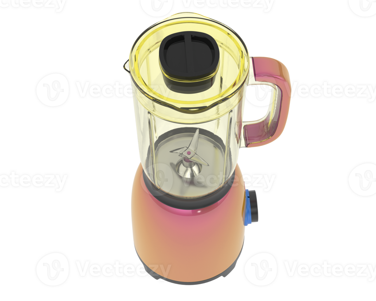 Vintage blender isolated on background. 3d rendering - illustration png