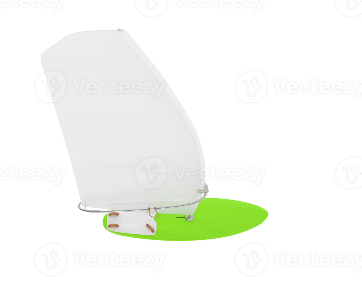 Windsurfing board isolated on background. 3d rendering - illustration png