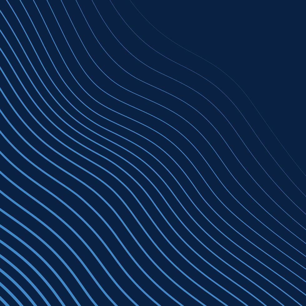 dark blue wave background, simple vector