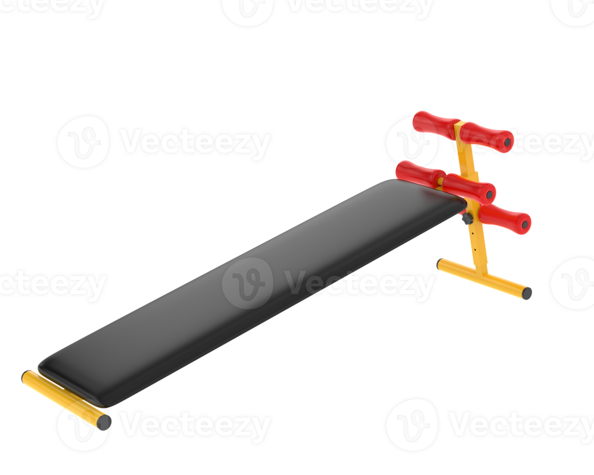 Treadmill isolated on background. 3d rendering - illustration png