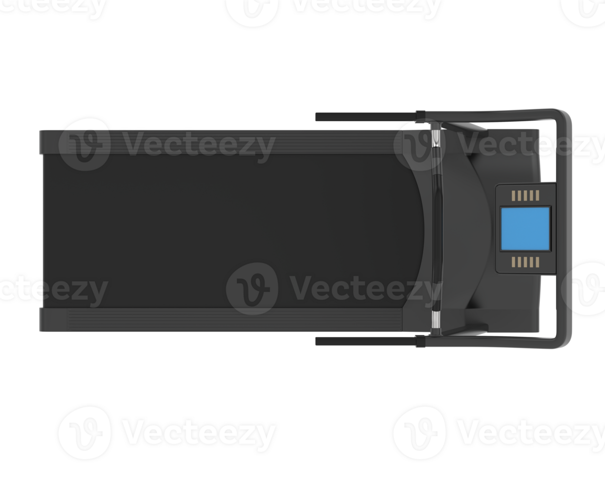 Treadmill isolated on background. 3d rendering - illustration png