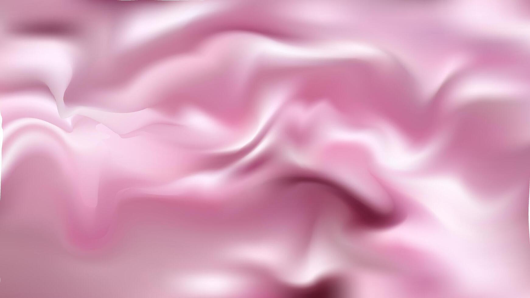 3d design with silk texture cloth background. Lilac silk drapery. Luxurious satin fabric. Product advertising design. realistic illustration. vector
