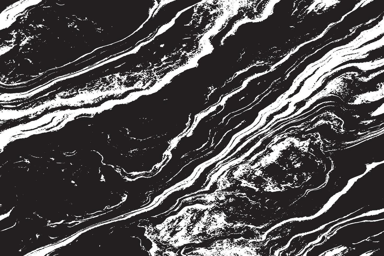 Sophisticated Black and White Marble Texture Design, Classic Monochrome Marble Art vector